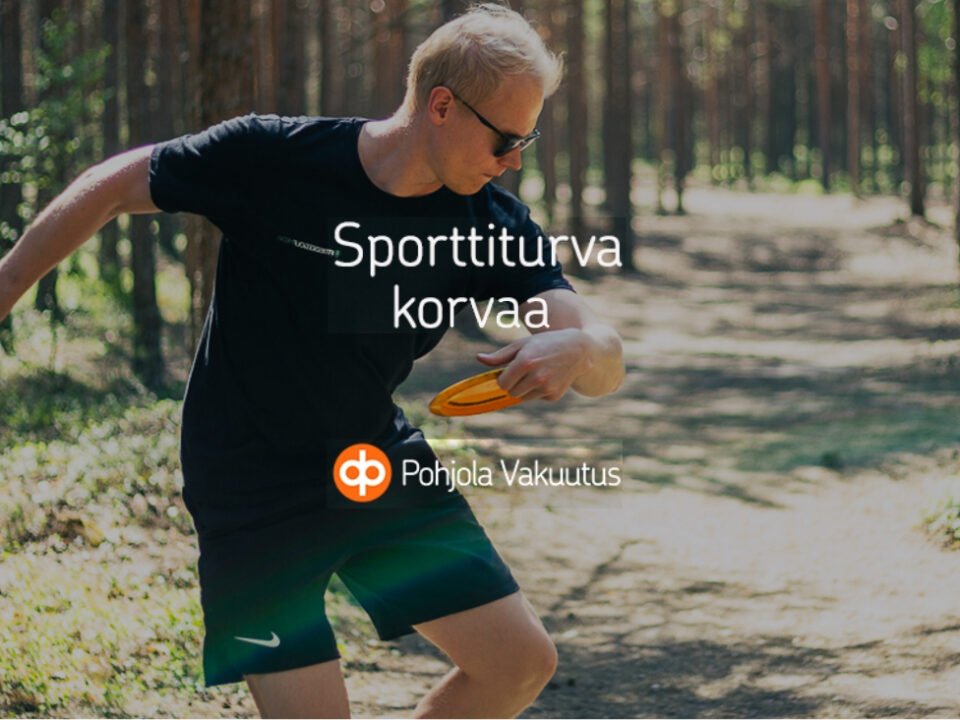 Frisbeegolf vakuutus yhteistyö